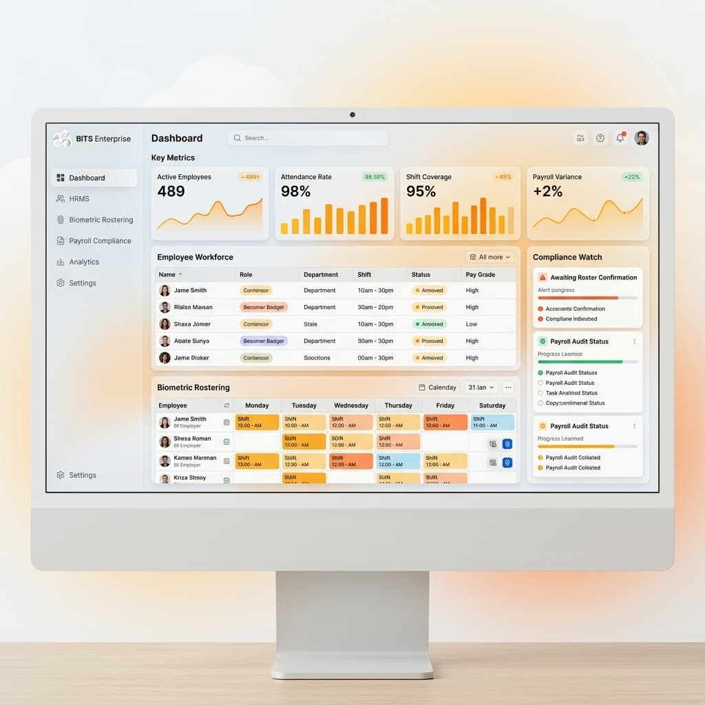 BITS Enterprise payroll engine and workforce HRMS